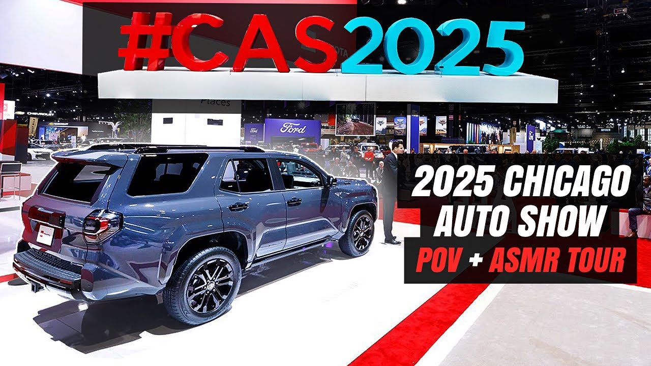 2025 Chicago Auto Show POV Walkthrough | ASMR