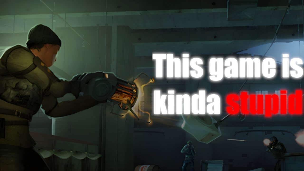 Half-Life 2 Deathmatch is kinda stupid