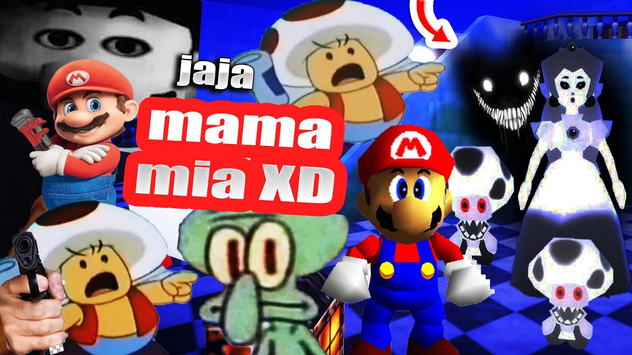 El juego de Mario Bros de Terror con MEMES 😨👌 - Another Princess is in our Castle
