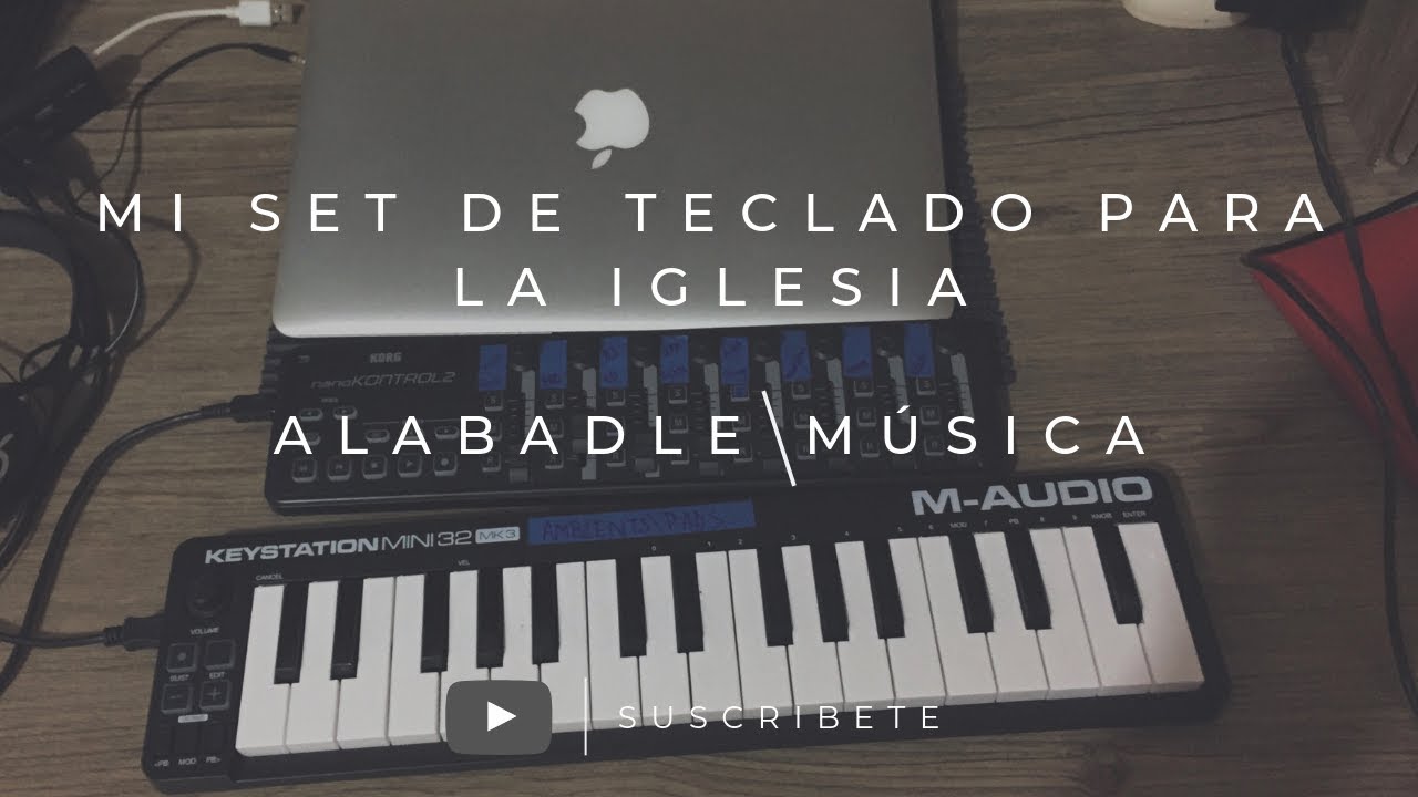 Mi setup de teclado para tocar en la iglesia usando MainStage / Alabadle Música - parte 1 Hardware