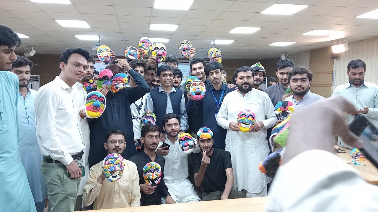 Korean culture class in Numl university Islamabad bht Maza aya AJ 💯