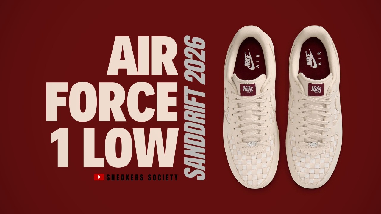SANDDRIFT 2026 Nike Air Force 1 Woven | DETAILED LOOK + PRICE