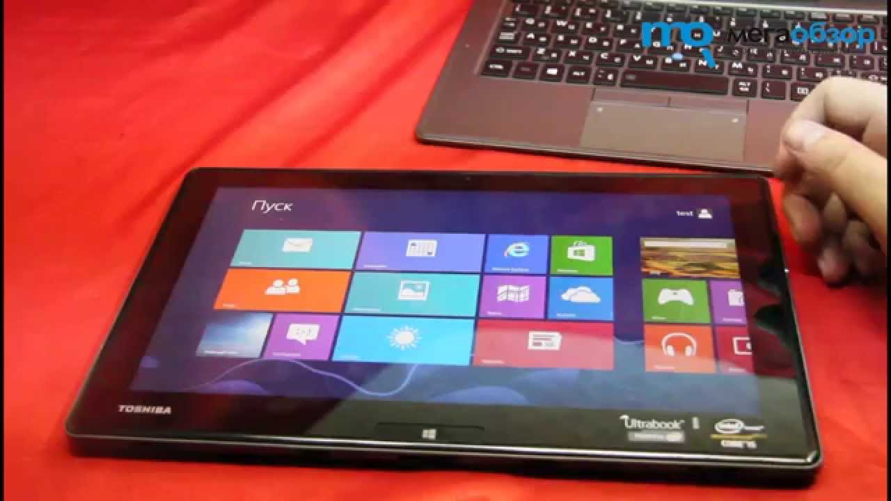 Обзор Toshiba PORTEGE Z10t. Ноутбук трансформер