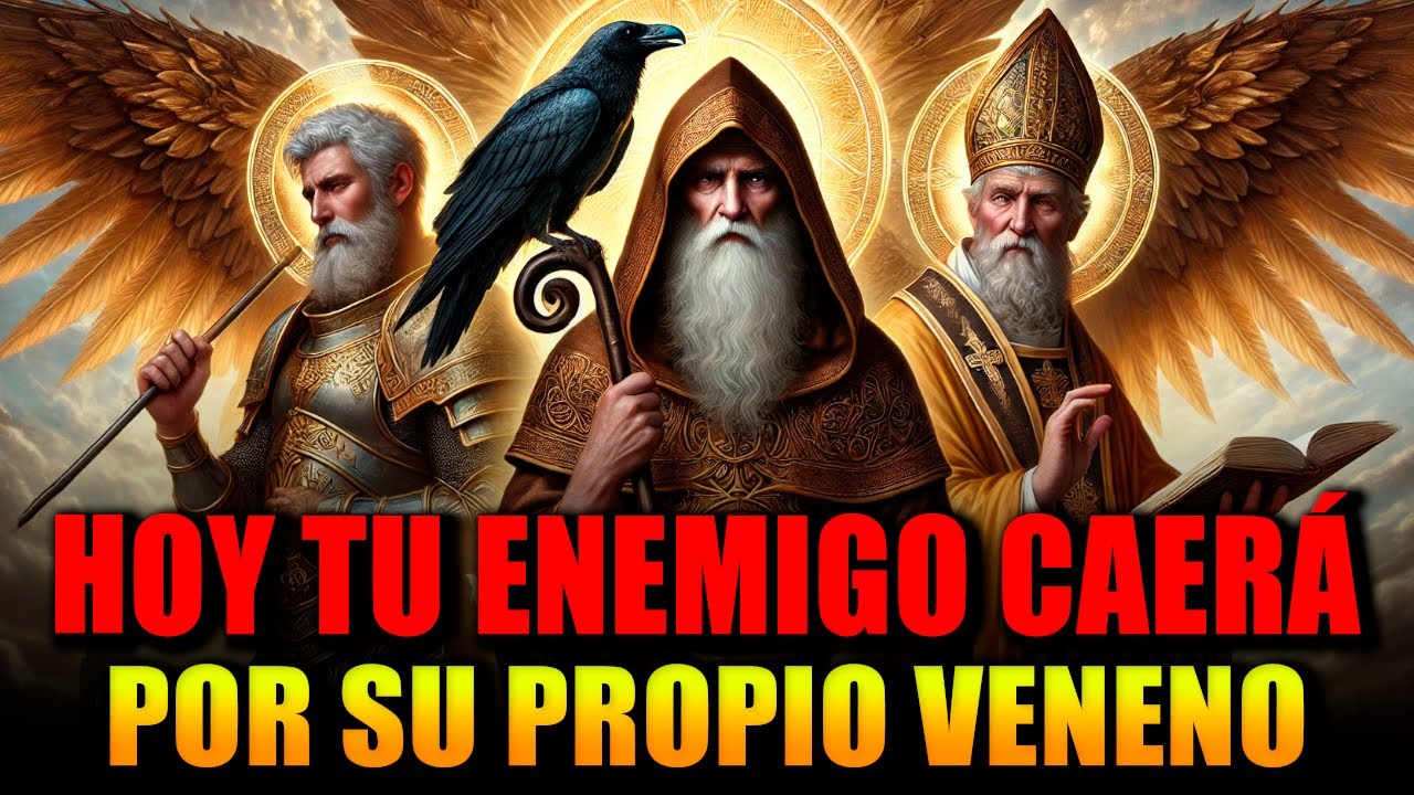 🛑PODEROSA ORACIÓN QUE ALEJA TODO MAL PARA SIEMPRE - SAN BENITO, SAN MIGUEL Y SAN CIPRIANO