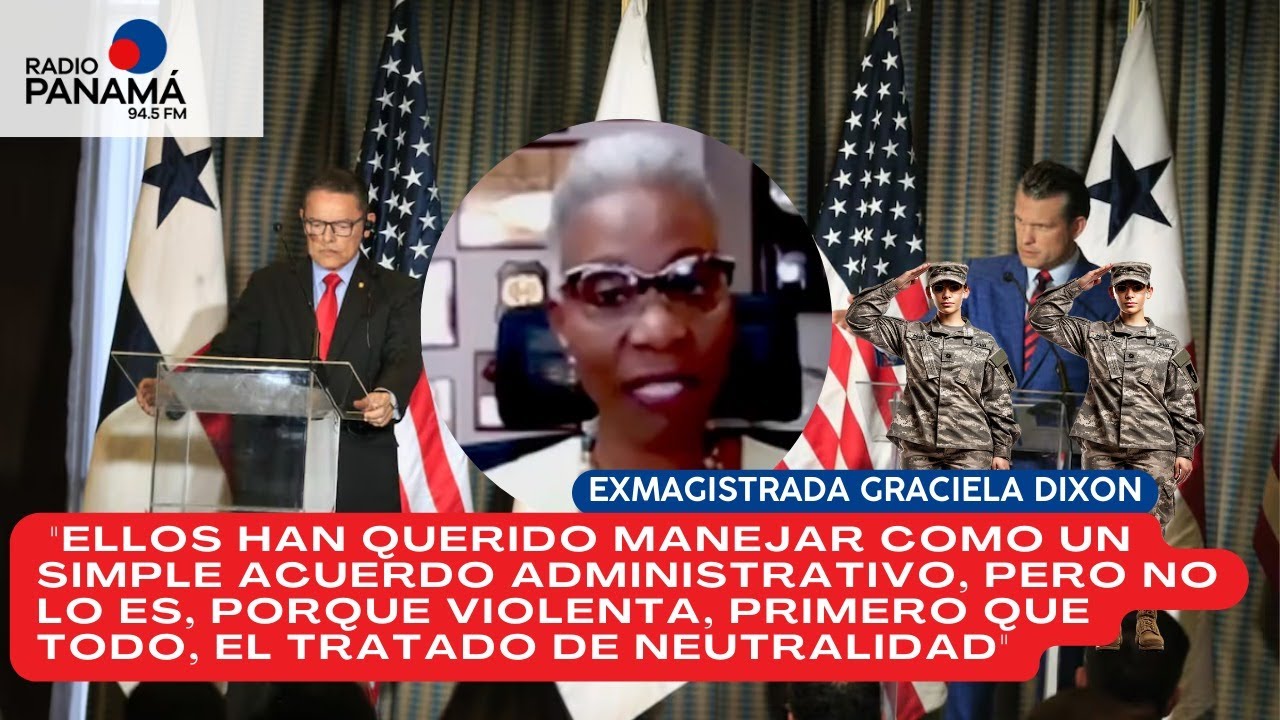 EXMAGISTRADA GRACIELA DIXON HABLA DEL MEMORÁNDUM DE ENTENDIMIENTO Y LA SITUACION ACTUAL DEL PAÍS