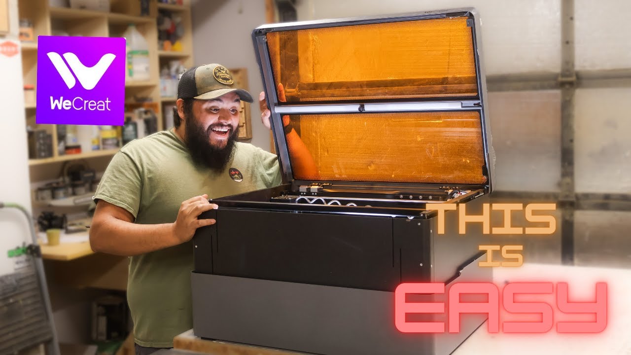 The WECREAT 45w VISION PRO review from a woodturner.