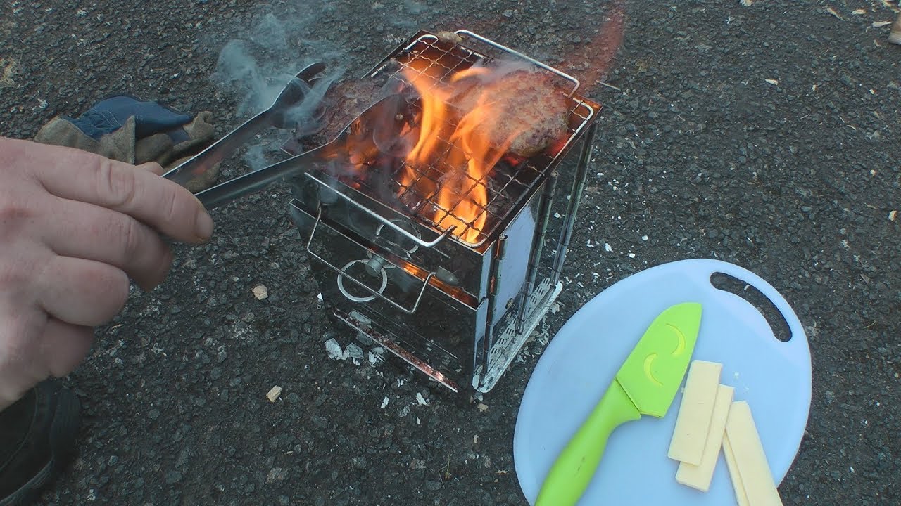 Trying Out Ebay Chinese Folding Fire Box Stove