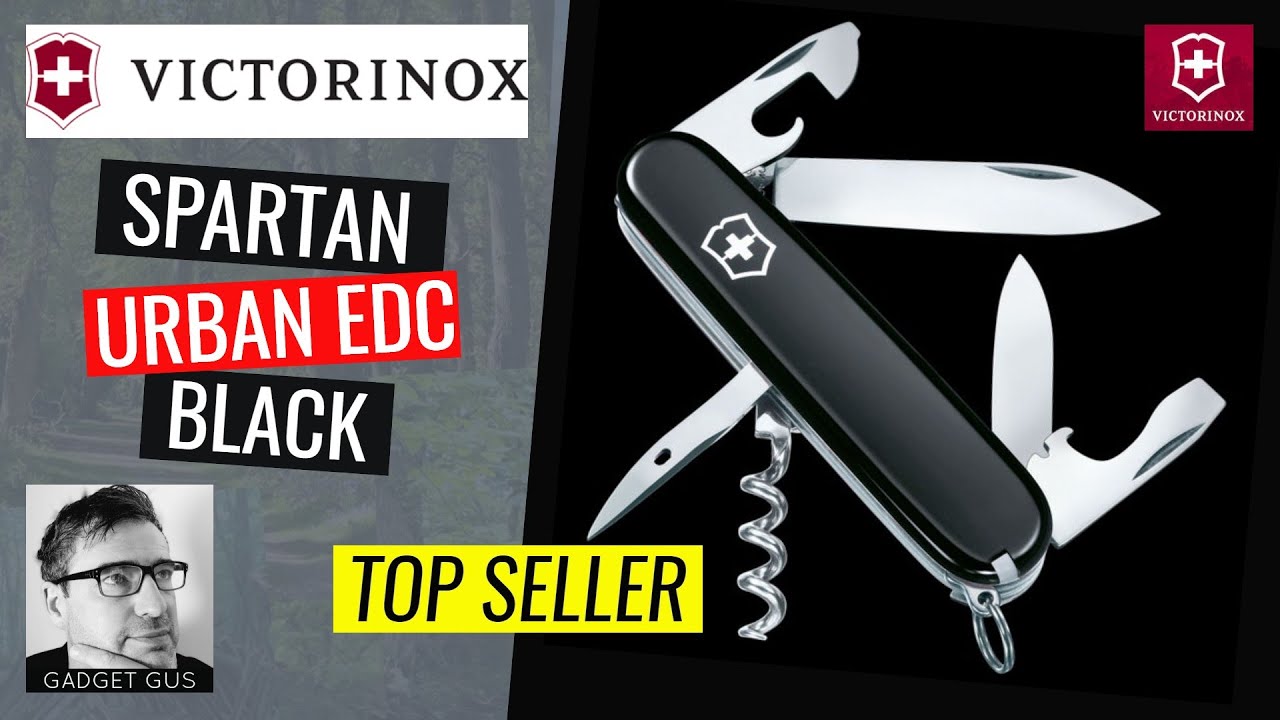 🇨🇭 Victorinox SPARTAN - A Everyday Victorinox Knife ... UNBOXING | Review | SAK | EDC | Black | Oynx