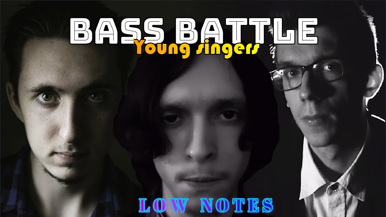 Bass Battle - YOUNG SINGERS (Tomi P VS Christopher Cosby VS Dan Mirabal) LOW NOTES