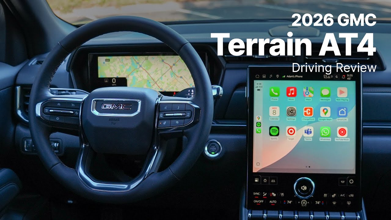 GMC Terrain AT4 2026 года | Обзор вождения