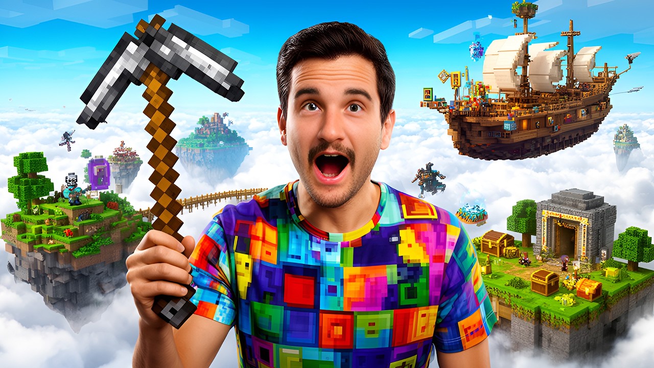 POLISH MINECRAFT WITH FLYING ISLANDS!? | EVERWIND #1