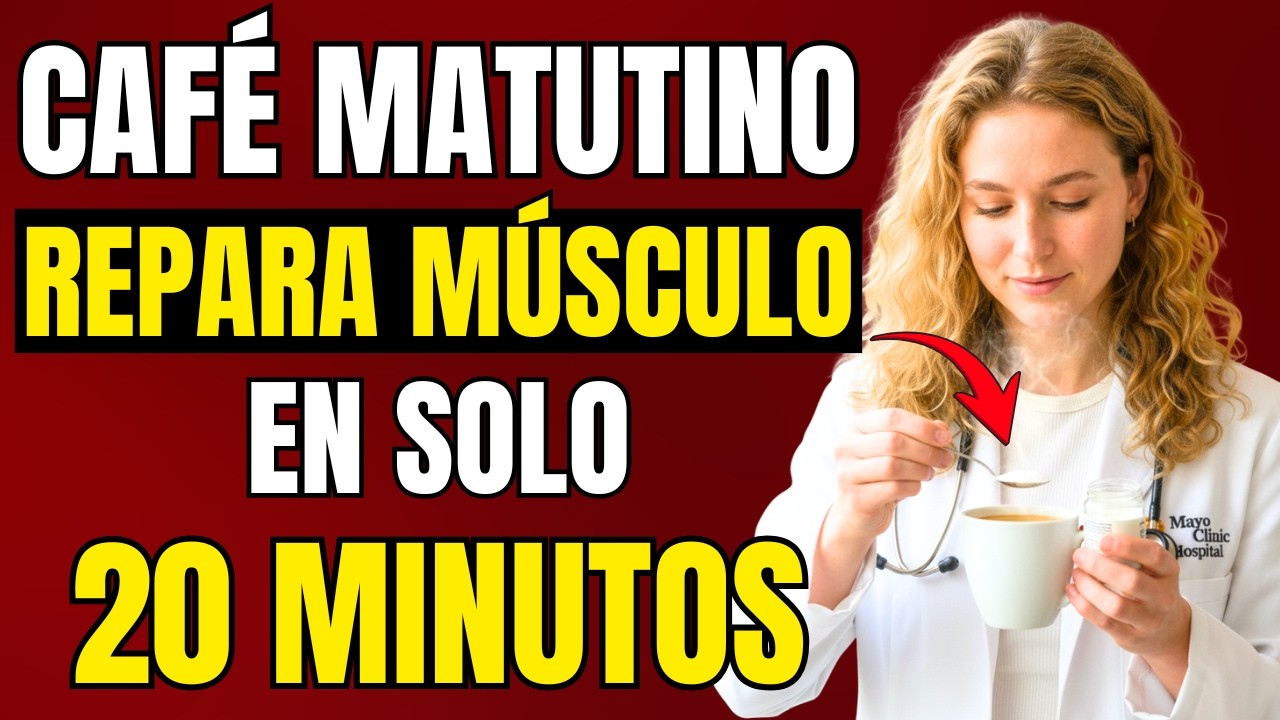 ¿MALA CIRCULACIÓN EN LAS PIERNAS? ESTE CAFÉ ACTIVA la REPARACIÓN MUSCULAR en 20 MINUTOS