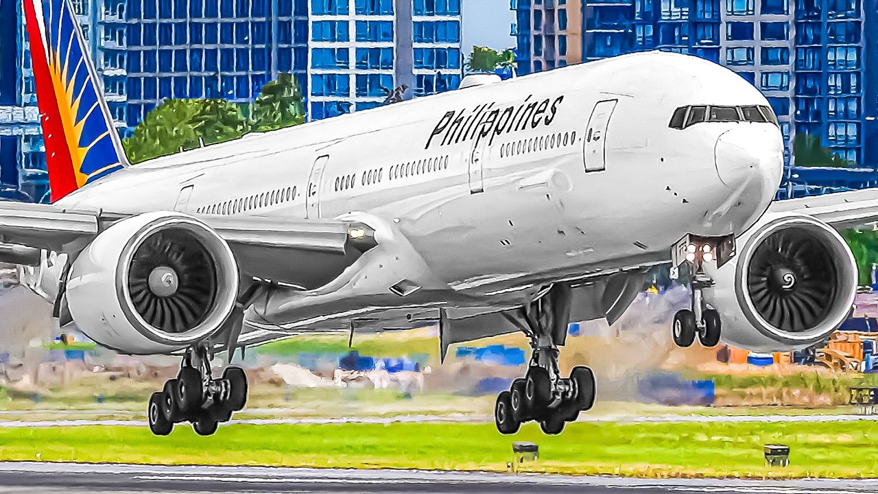 ✈️ 100 AIRPLANE TAKEOFFS & LANDINGS in 1 HOUR 🇨🇦 Vancouver Airport Plane Spotting [YVR/CYVR]