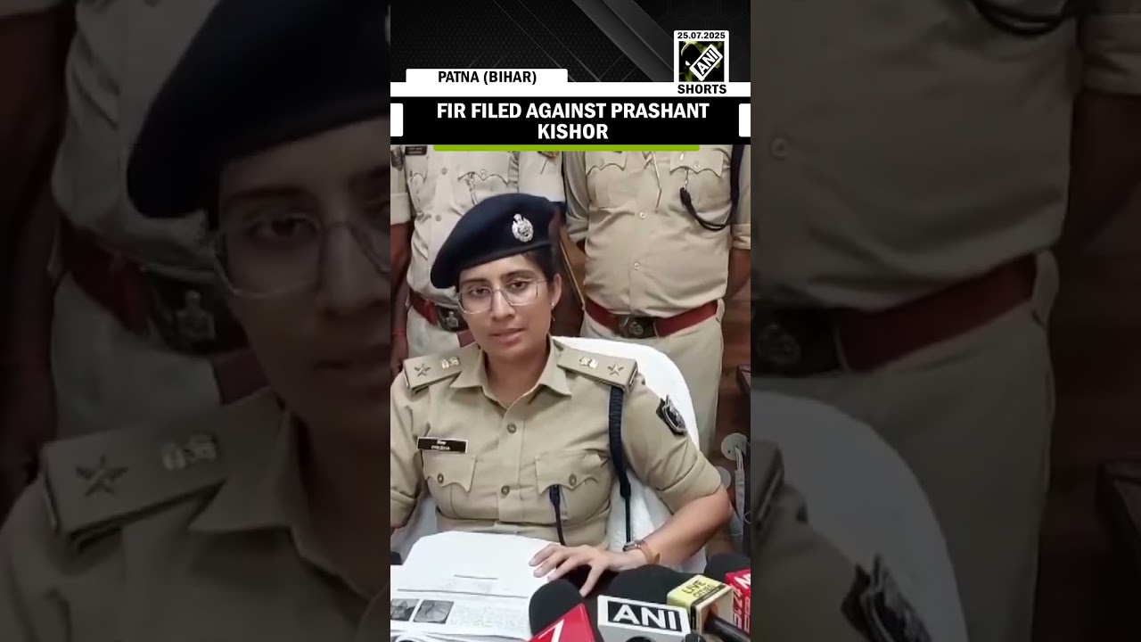 Patna Police registers an FIR against Prashant Kishor, 2000 others over Patna protest