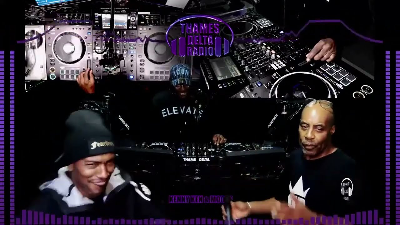 Kenny Ken & MC Moose (Old School Special) - Thames Delta Radio