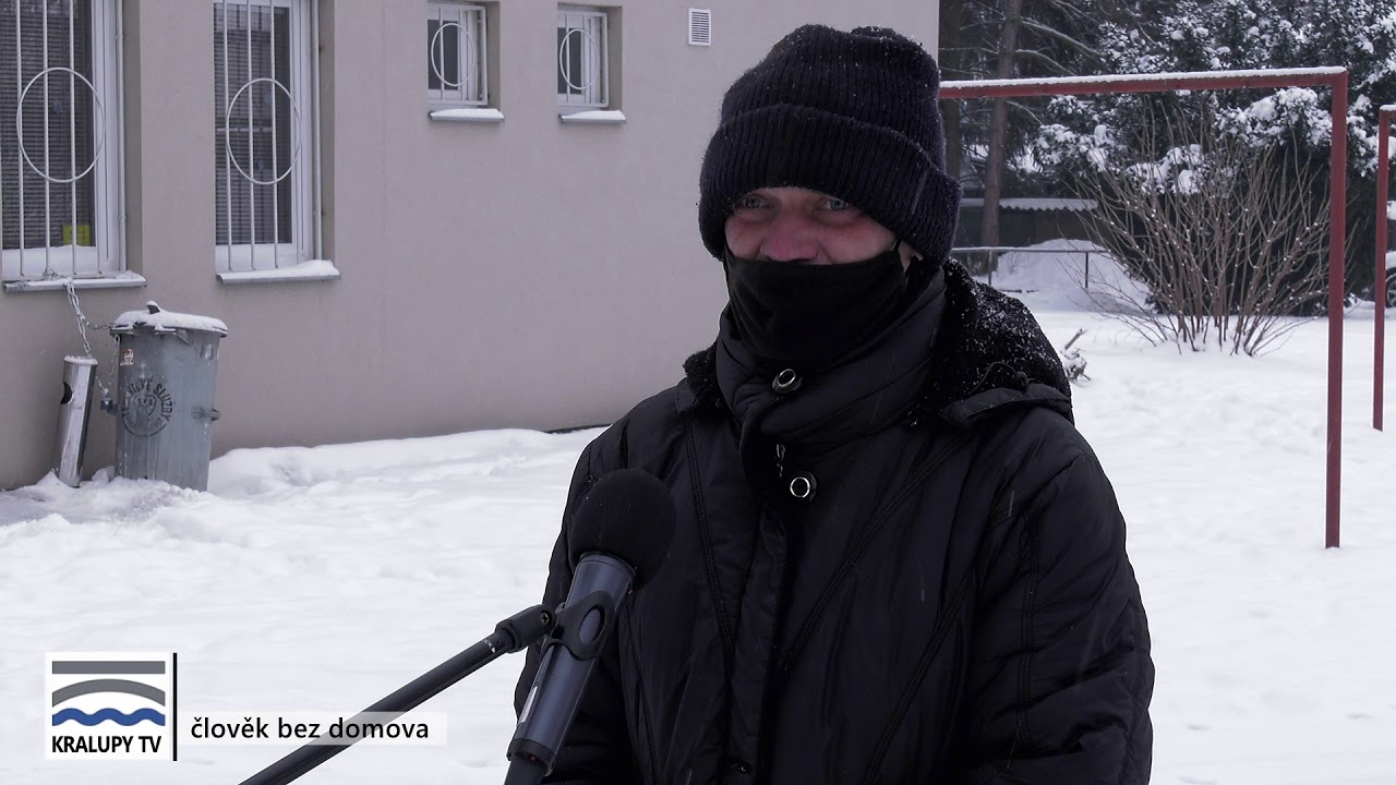 Kralupy TV: Teplá židle pomáhá lidem bez domova (22. 2. 2021)