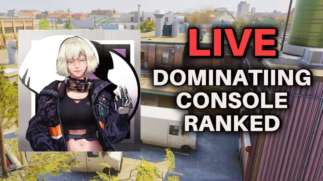 LIVE- SOLO Que To Champ on PS5 (Rainbow Six Siege)