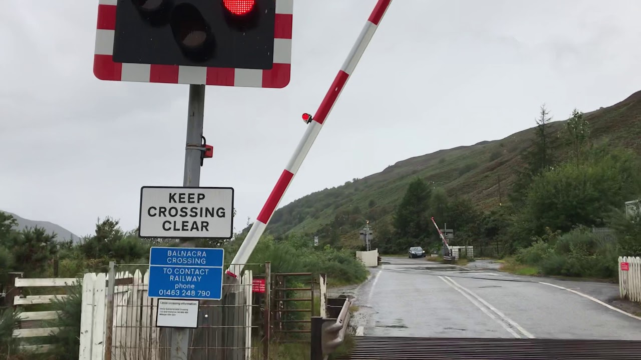 Balnacra Level Crossing (Highland) Saturday 31.08.2019