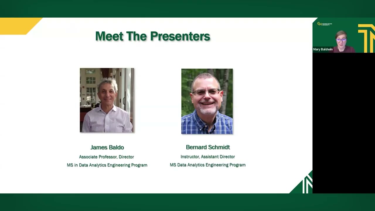 George Mason DAEN Spring 2026 Virtual Open House