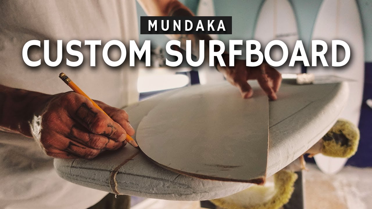 Mundaka: Shaping, Glassing, and Surfing a Custom Surfboard 🌊 #art #shapermade #howtomake
