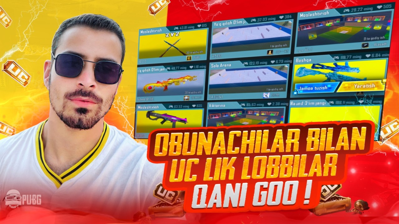 UC LOBBİ  PUBG MOBİLE #shortstrim #shorts #zayevpubg