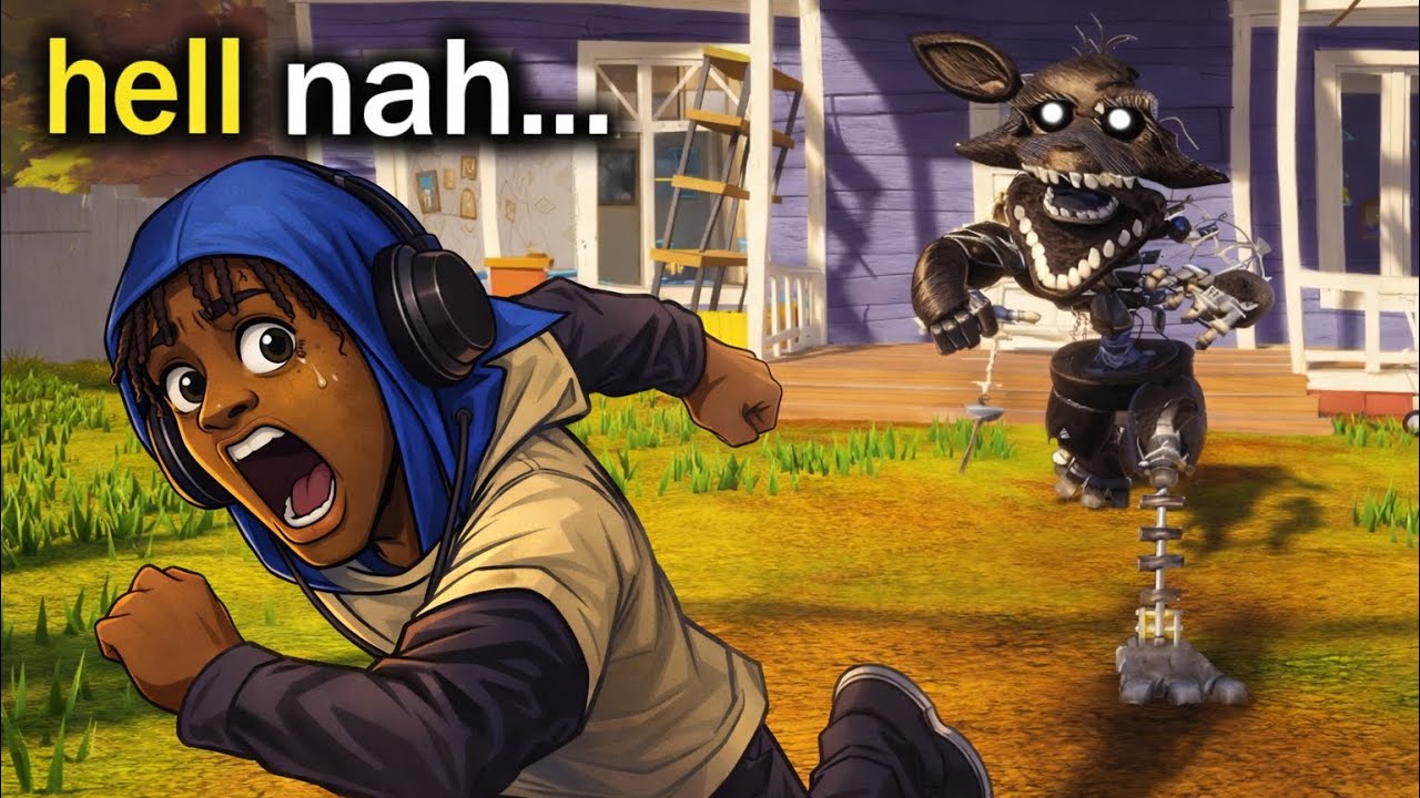 Hello Neighbour *IGNITED FOXY MOD* &mdash; это просто безумие&hellip;