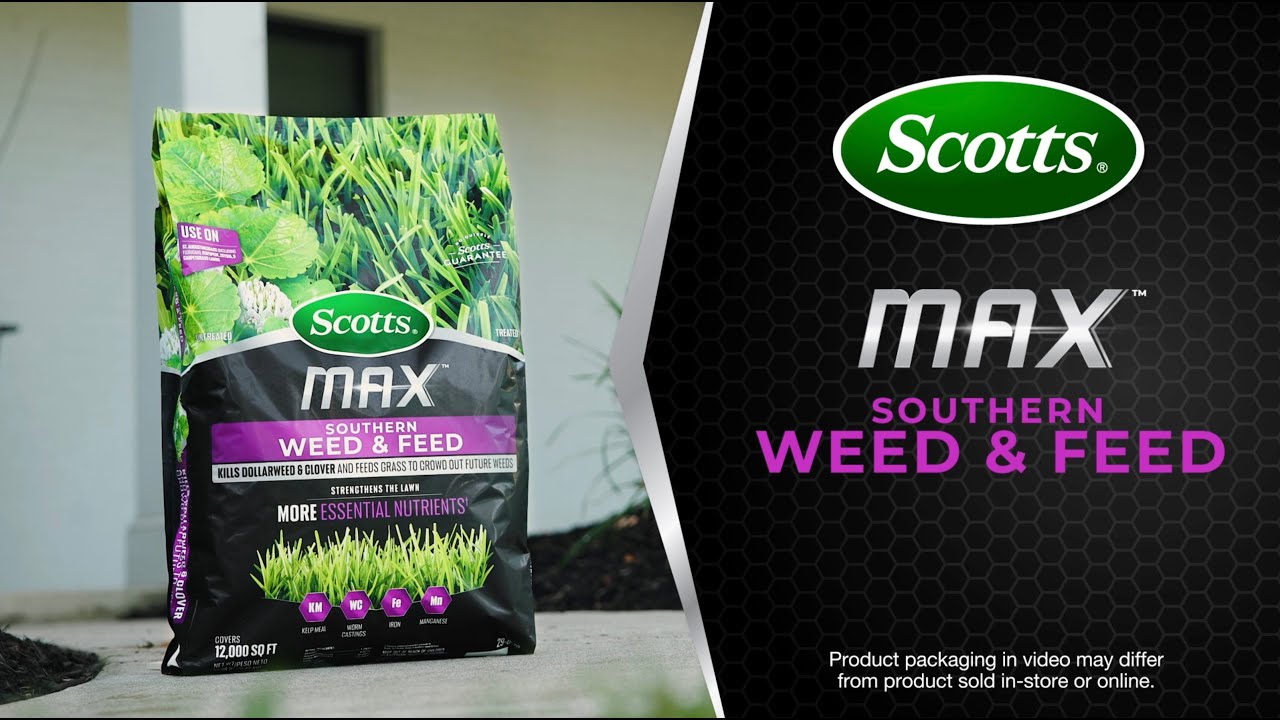 How To Use Scotts&reg; MAX&trade; Southern Weed & Feed