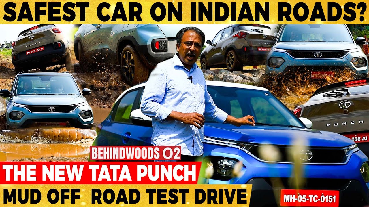 கரடு முரடான ரோட்டில் பாய்ந்து ஓடும் Tata Punch Car - Off Road Testing |வாங்கலாமா? வேண்டாமா?