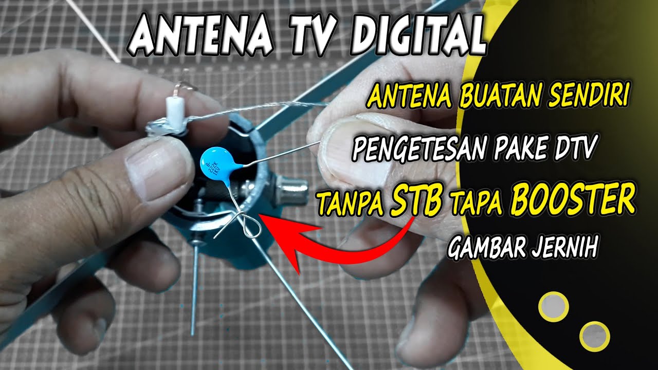 Penemuan Luar Biasa Buatan Sendiri: Biquad Antena terbaik di dunia !!