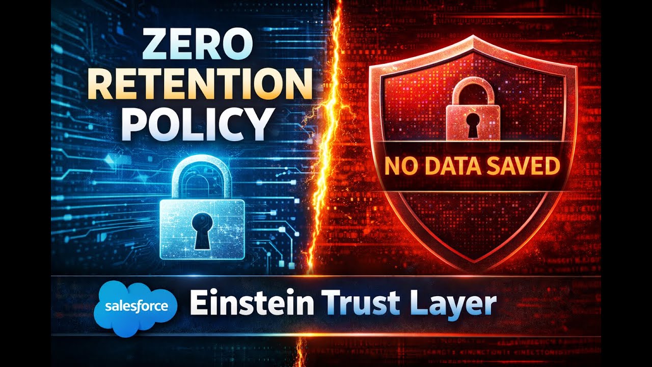 #7 - Объяснение политики нулевого удержания в #Salesforce Einstein Trust Layer | #Agentforce AI S...