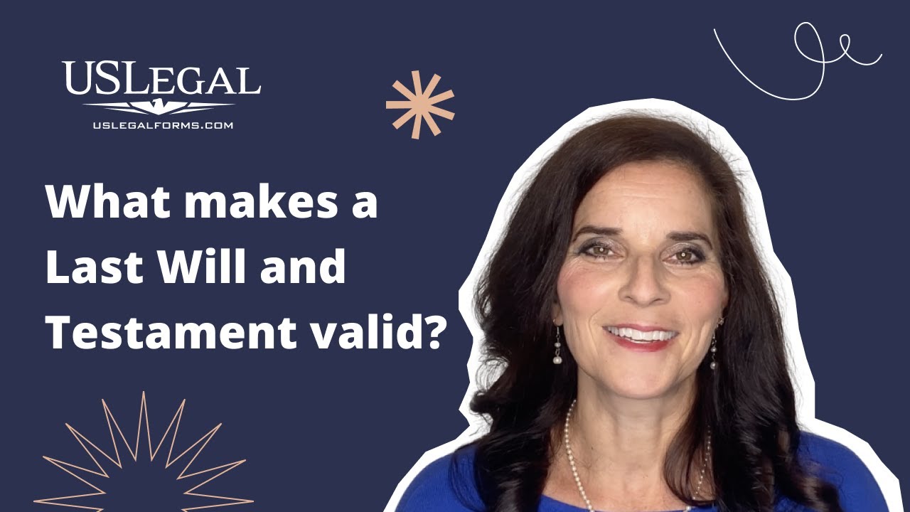 Last Will and Testament. What is a Will and Why Do You Need One?