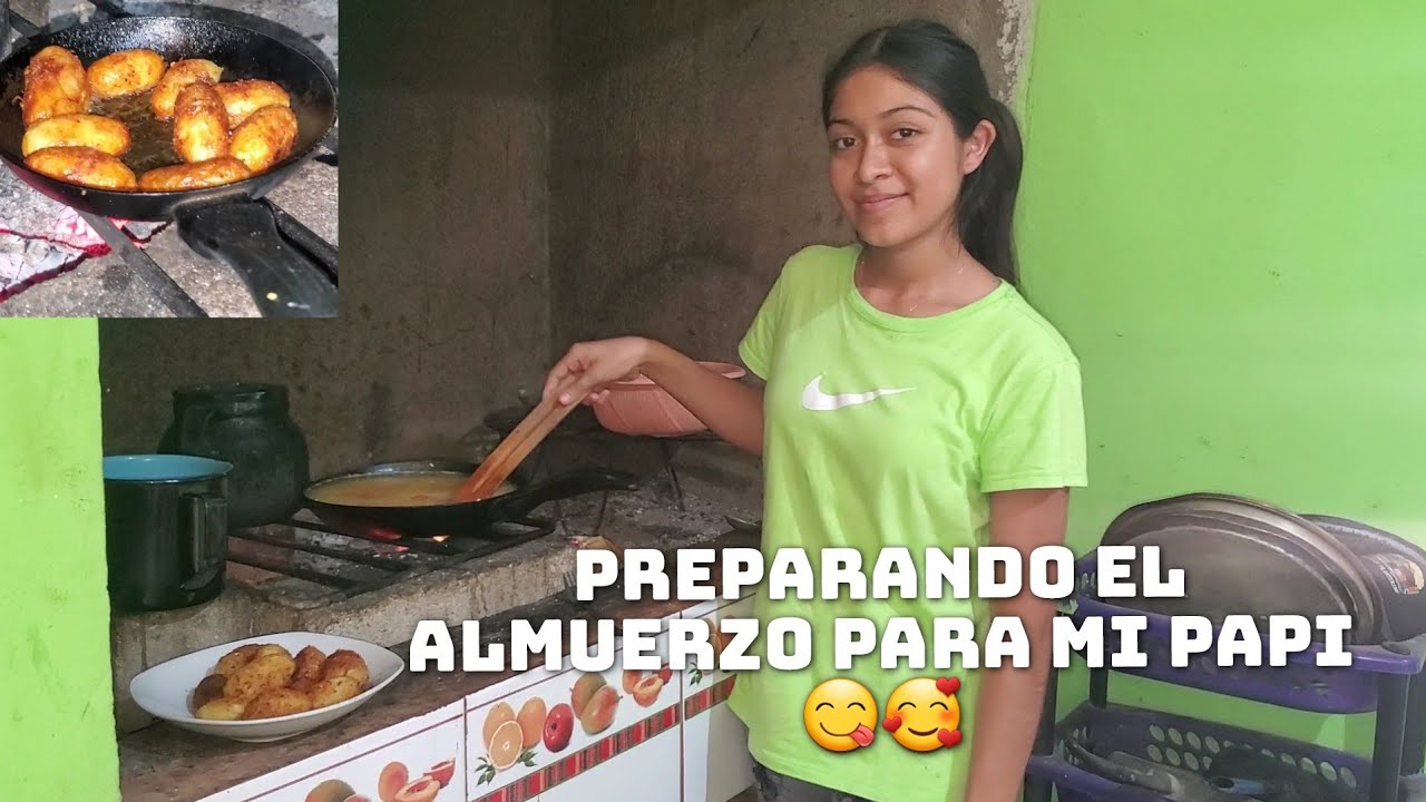 Así Prepara Mi Hija El Rico Almuerzo Para Su Papa 🥰🍗