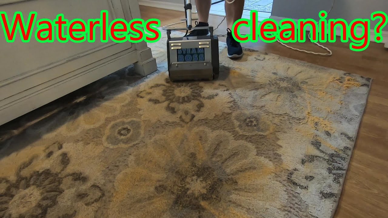 DRY COMPOUND AREA RUG CLEANING and how it works?? FT. Saigers Super Sealer.
