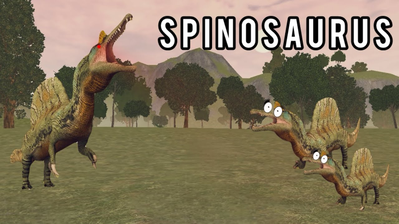 Spinosaurus experience on the cursed isle 🦖