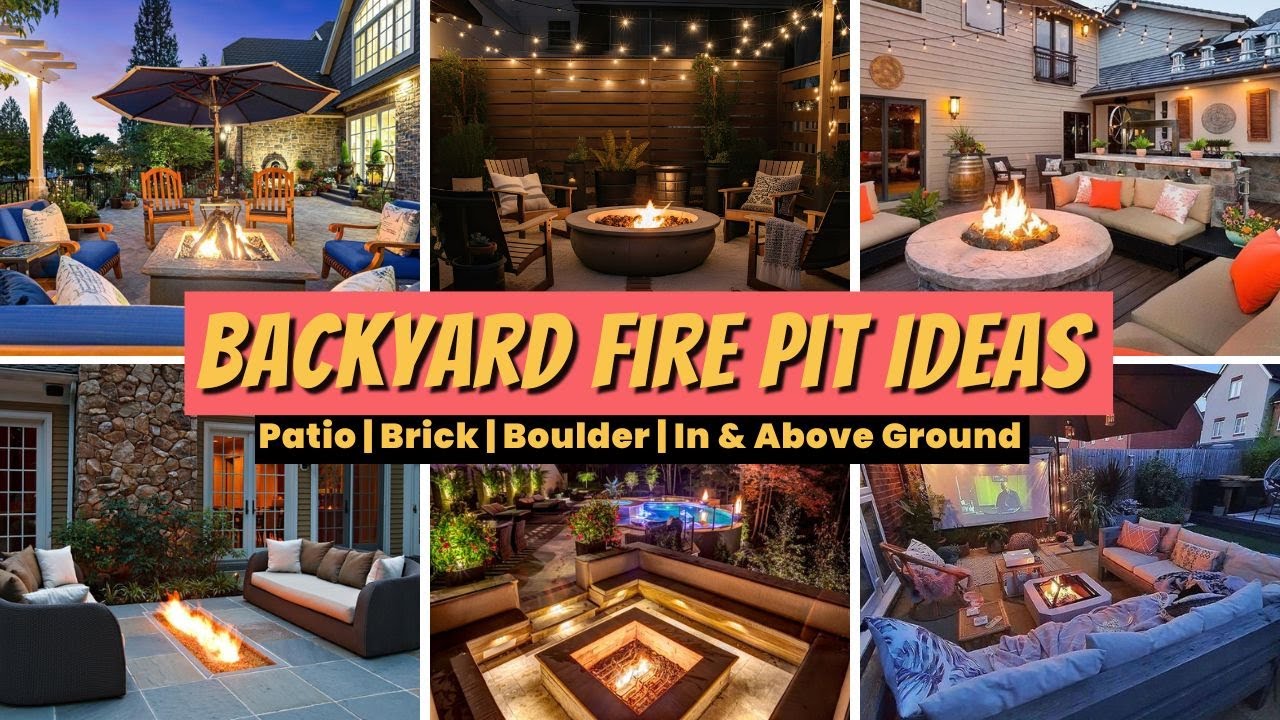 100 Amazing Backyard Fire Pit Landscaping Ideas for Every Style