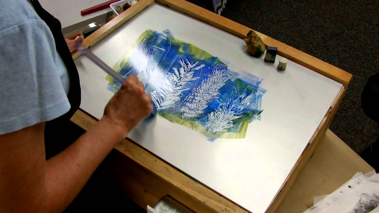 Encaustic Monotypes Homemade Hotbox and Tools