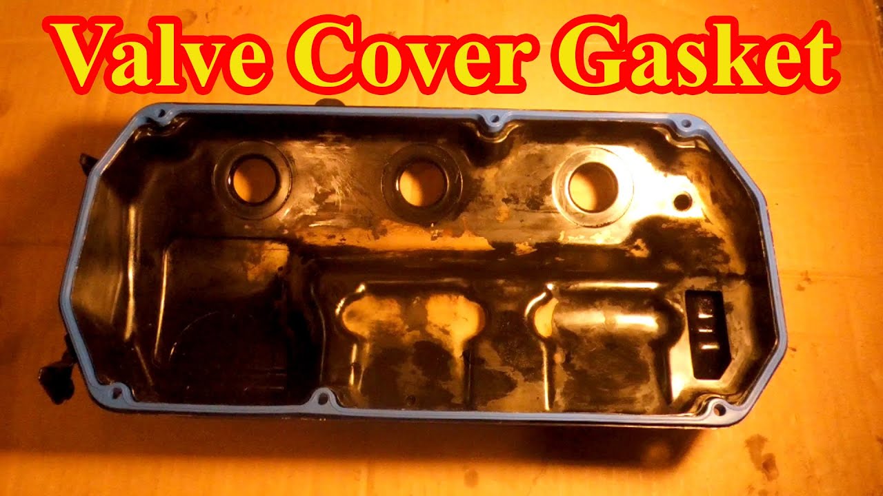 Valve Cover Gasket Change on an AWD Mitsubishi Endeavor DIY