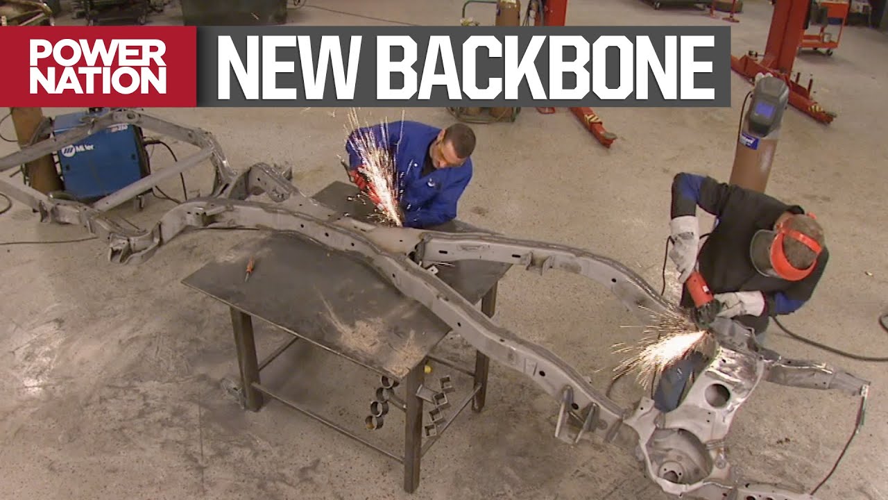 Reinforcing a Stock X-Frame on a Classic Chevy Impala - MuscleCar S3, E9