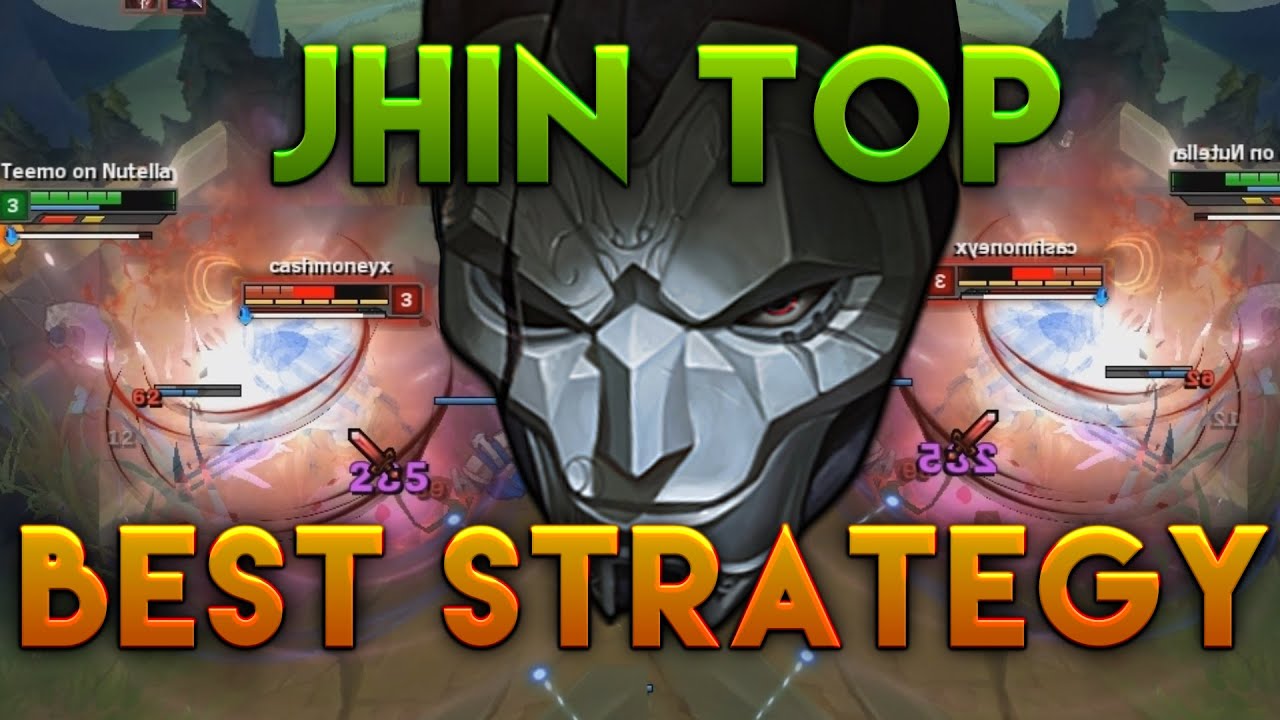 Jhin Top Gameplay BEST STRATEGY *GONE WILD* - League of Legends