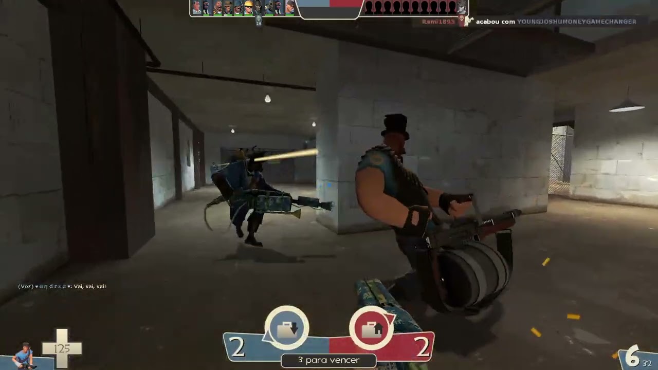 Indo bem de Sniper, mas o final é engraçado até - TF2