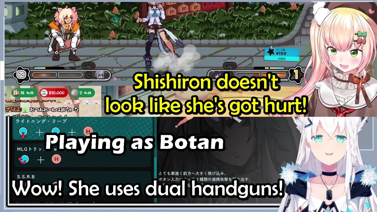 Nene andd Fubuki's Reactions When Playing as Botan in Idol Showdown