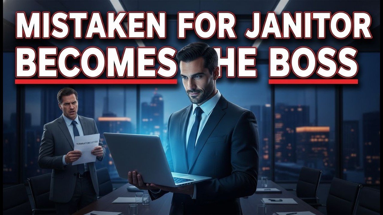 Mistaken Janitor Humiliates Arrogant Exec - Shocking Corporate Takeover