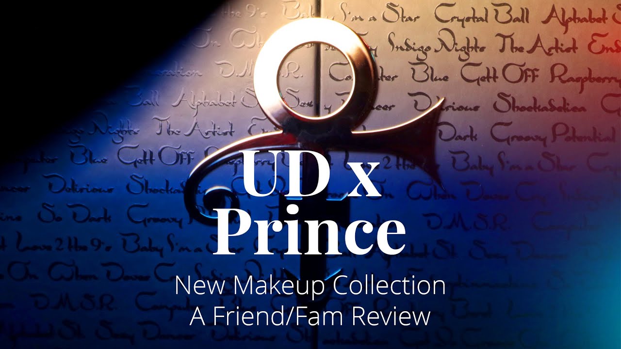 Urban Decay x Prince Collection | Review/Swatches | A Friend/Fam Review