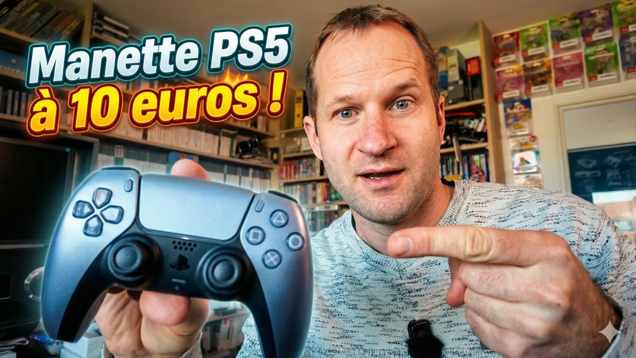 J'ai acheté une manette PS5 10€ (Arnaque ou Jackpot ?)