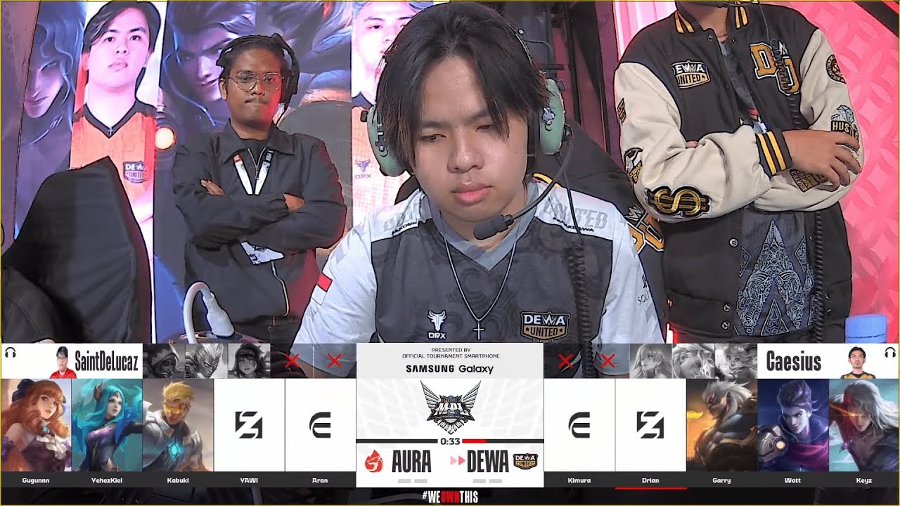 フィリピンから超大型移籍！！AURA vs DEWA GAME1 MPL ID S13【モバイルレジェンド/Mobile Legends】