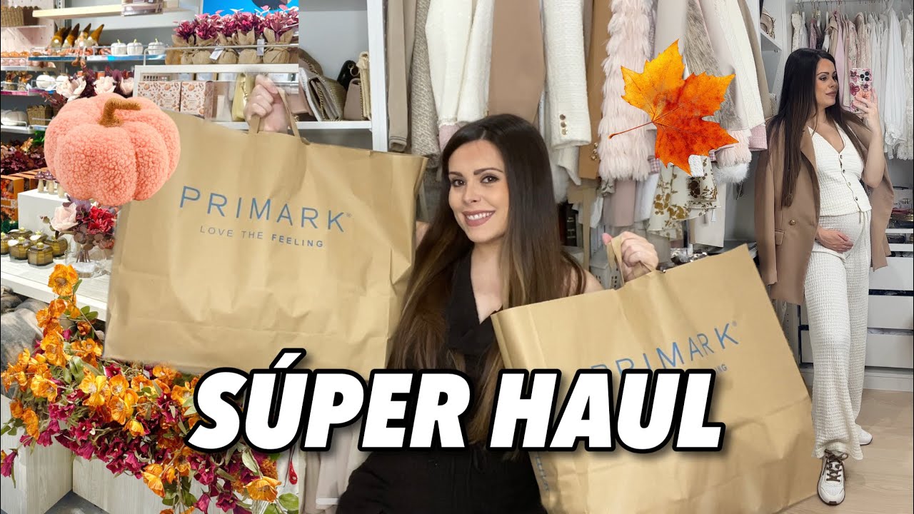MEGA HAUL PRIMARK: ¡Decoración de OTOÑO y las primeras compras para el BEBÉ! | Bstyle