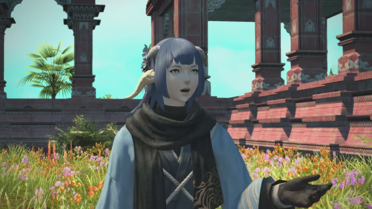 FINAL FANTASY XIV Endwalker Cutscene: Thavnair Lore and Ward Making