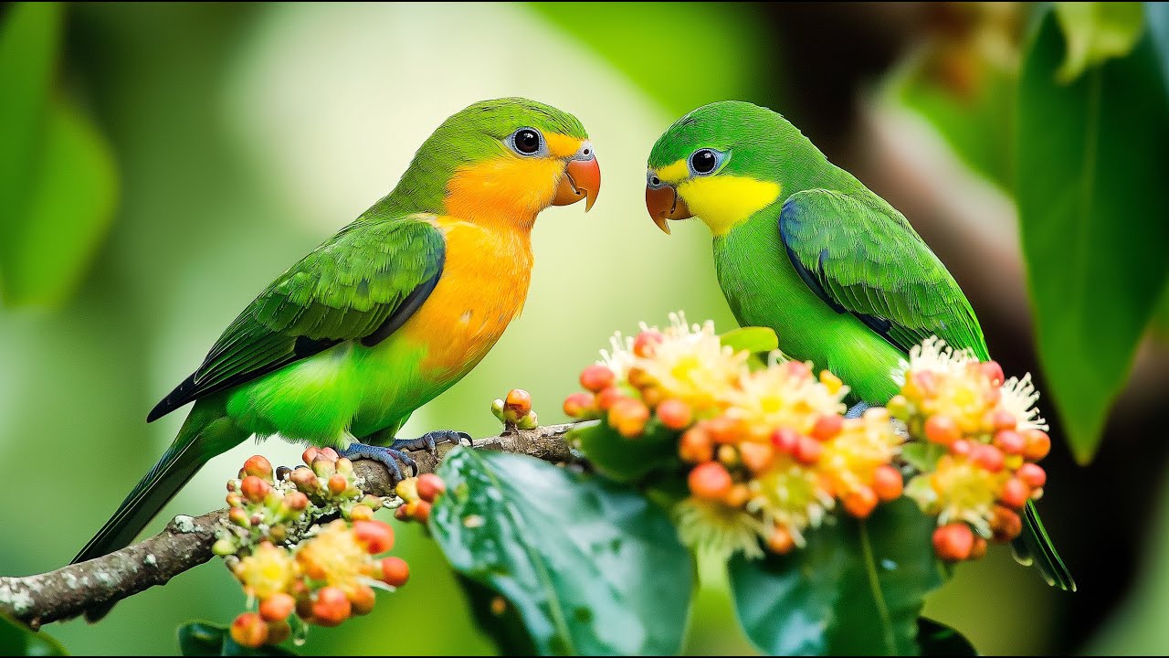 Soft Piano and Bird Sounds 🍃 Relaxing Music for Study, Work & Calm Mornings