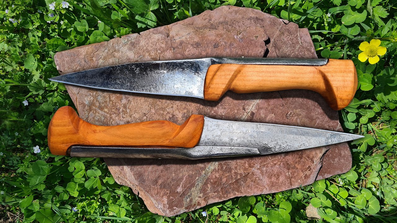 RESTORATION KNIFE - Making a Knife From Old Sheep Shears -EASY KNIFE MAKING