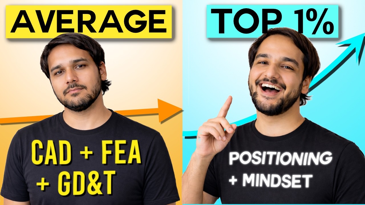 Why Your Mechanical Design Career Stays Average? (Even with SKILLS)